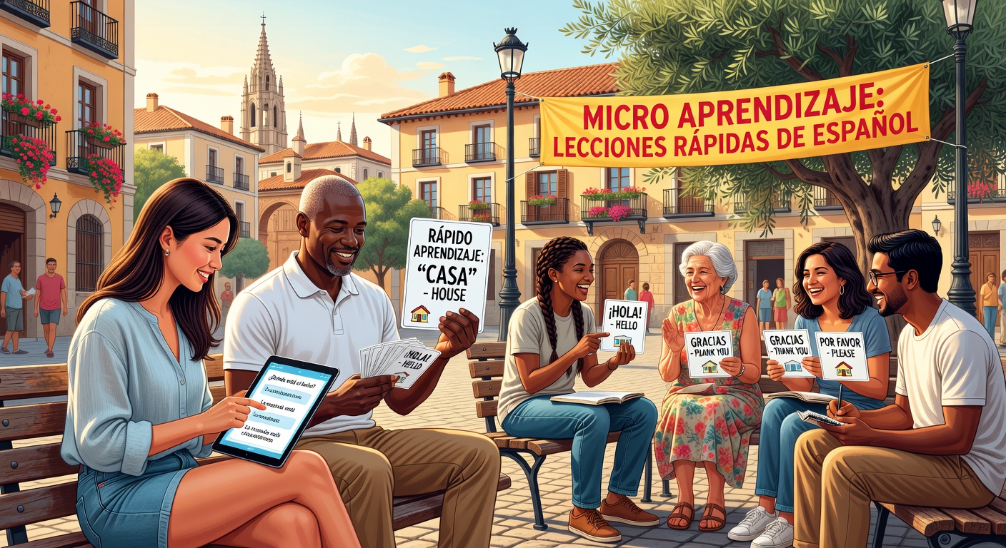 Flashcards de micro aprendizaje en español