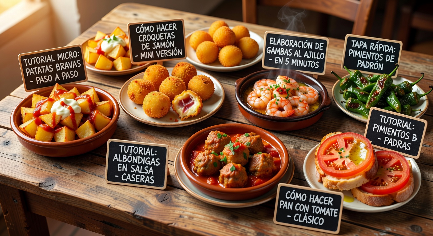 Tapas — gastronomía española